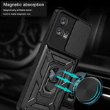 Husa pentru Motorola Edge 30 Fusion, Techsuit CamShield Series, albastru