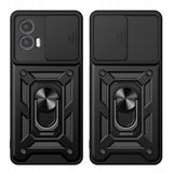 Husa pentru Motorola Moto G73, Techsuit CamShield Series, albastru