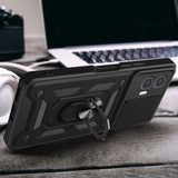 Husa pentru Motorola Moto G73, Techsuit CamShield Series, albastru