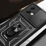 Husa pentru Motorola Moto G84, Techsuit CamShield Series, albastru