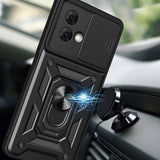 Husa pentru Motorola Moto G84, Techsuit CamShield Series, albastru
