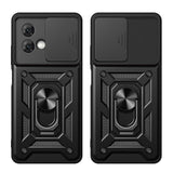 Husa pentru Motorola Moto G84, Techsuit CamShield Series, albastru