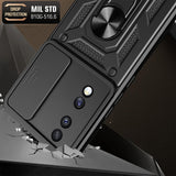 Husa pentru Honor 70, Techsuit CamShield Series, albastru