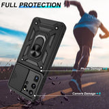 Husa pentru Samsung Galaxy S20 Ultra 5G, Techsuit CamShield Series, albastru