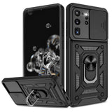 Husa pentru Samsung Galaxy S20 Ultra 5G, Techsuit CamShield Series, albastru