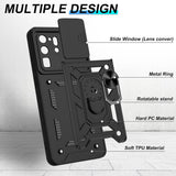 Husa pentru Samsung Galaxy S20 Ultra 5G, Techsuit CamShield Series, albastru