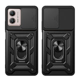 Husa pentru Motorola Moto G53, Techsuit CamShield Series, albastru