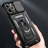 Husa pentru iPhone 11 Pro Max, Techsuit CamShield Series, albastru