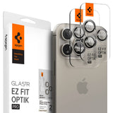 Folie de protectie pentru iPhone 14 Pro, Spigen (2 pack) Optik.tR EZ Fit Pro Camera Glass (AGL07163)
