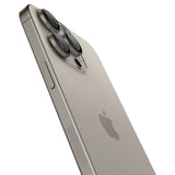 Folie de protectie pentru iPhone 14 Pro, Spigen (2 pack) Optik.tR EZ Fit Pro Camera Glass (AGL07163)