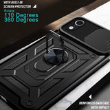 Husa pentru iPhone XR, Techsuit CamShield Series, albastru
