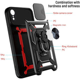 Husa pentru iPhone XR, Techsuit CamShield Series, albastru