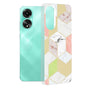 Husa pentru OPPO A78 4G, Techsuit Marble Series, mov