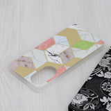 Husa pentru OPPO A78 4G, Techsuit Marble Series, mov