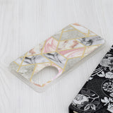 Husa pentru OPPO A78 4G, Techsuit Marble Series, roz