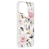 Husa pentru Xiaomi Redmi A1+, Techsuit Marble Series, alb