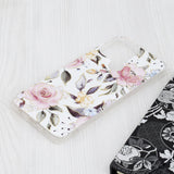 Husa pentru Xiaomi Redmi A1+, Techsuit Marble Series, alb