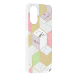 Husa pentru OPPO A17, Techsuit Marble Series, mov