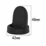 Incarcator wireless Techsuit SmartWatch Wireless Cablu de incarcare (TSC3), pentru Samsung Galaxy Watch 3/4/5/6, 2.5W cu Suport de birou, negru