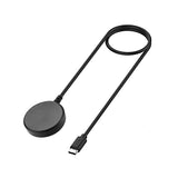 Incarcator wireless Techsuit SmartWatch Wireless Cablu de incarcare (TSC22), pentru Samsung Galaxy Watch 3/4/5/6/8/Ultra2, Type-C, 2.5W, cu Suport de birou, negru