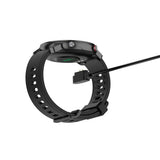 Incarcator wireless Techsuit SmartWatch Wireless Cablu de incarcare (TXC4), pentru Haylou Bling LS12/RT LS05S/OnePlus Nord Watch, USB, 3.5W, negru