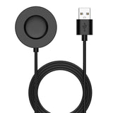 Incarcator wireless Techsuit SmartWatch Wireless Cablu de incarcare (TXC6), pentru Xiaomi Watch S1 Pro, USB, 4W cu Suport de birou, negru