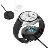 Incarcator wireless Techsuit SmartWatch Wireless Cablu de incarcare (TXC6), pentru Xiaomi Watch S1 Pro, USB, 4W cu Suport de birou, negru