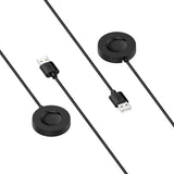 Incarcator wireless Techsuit SmartWatch Wireless Cablu de incarcare (TXC6), pentru Xiaomi Watch S1 Pro, USB, 4W cu Suport de birou, negru