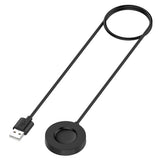 Incarcator wireless Techsuit SmartWatch Wireless Cablu de incarcare (TXC6), pentru Xiaomi Watch S1 Pro, USB, 4W cu Suport de birou, negru