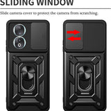 Husa pentru Honor 90, Techsuit CamShield Series, albastru