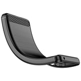 Husa pentru Xiaomi Redmi Note 11 Pro 4G, Techsuit Carbon Silicone, negru