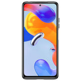 Husa pentru Xiaomi Redmi Note 11 Pro 4G, Techsuit Carbon Silicone, negru