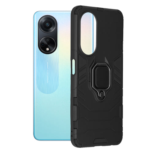Husa pentru OPPO A98 5G, Techsuit Silicone Shield, negru