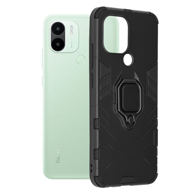 Husa pentru Xiaomi Redmi A1+, Techsuit Silicone Shield, negru
