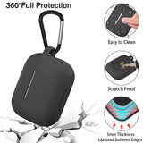 Husa casti pentru AirPods 3, Techsuit Silicone Case Smooth Ultrathin Material, gri