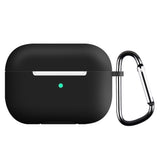 Husa casti pentru AirPods Pro 1/2, Techsuit Silicone Case Smooth Ultrathin Material, gri
