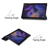 Husa tableta pentru Samsung Galaxy Tab A8 10.5 (2021), Techsuit FoldPro, albastru