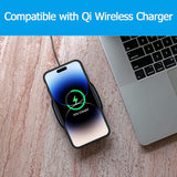 Husa pentru iPhone 15 Plus, Techsuit Power Pro MagSafe Battery Case, negru