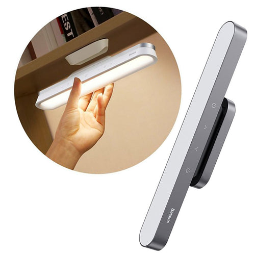 Lampa de Birou Baseus (Dgxc-C0G), Magnetic Stepless Dimming Charging, 1800mAh, 3000K-5000K, Deep Gri
