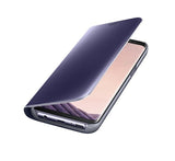 Husa tip carte OEM compatibila cu Galaxy S8 Plus, piele, Mov