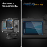 Spigen (6 pack) Glas.tR Slim (AGL03045), GoPro Hero 9 / 10 / 11 / 12, Clear