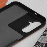 Husa pentru Samsung Galaxy S24 Plus, Techsuit eFold Series, portocaliu