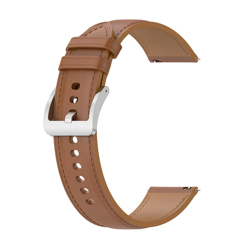 Curea pentru Garmin vivoactive 3, Techsuit Watchband 20mm (W048), maro
