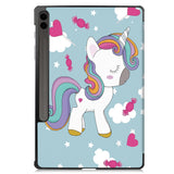 Husa tableta pentru Samsung Galaxy Tab S9 Plus, Techsuit FoldPro, Butterfly
