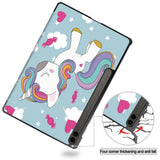 Husa tableta pentru Samsung Galaxy Tab S9 Plus, Techsuit FoldPro, Butterfly