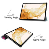 Husa tableta pentru Samsung Galaxy Tab S9 Plus, Techsuit FoldPro, Butterfly