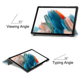 Husa tableta pentru Samsung Galaxy Tab A9 Plus, Techsuit FoldPro, Butterfly