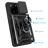 Husa pentru Xiaomi 13T, Techsuit CamShield Series, albastru