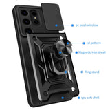 Husa pentru Samsung Galaxy S24 Ultra, Techsuit CamShield Series, albastru