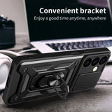 Husa pentru Samsung Galaxy S24, Techsuit CamShield Series, albastru